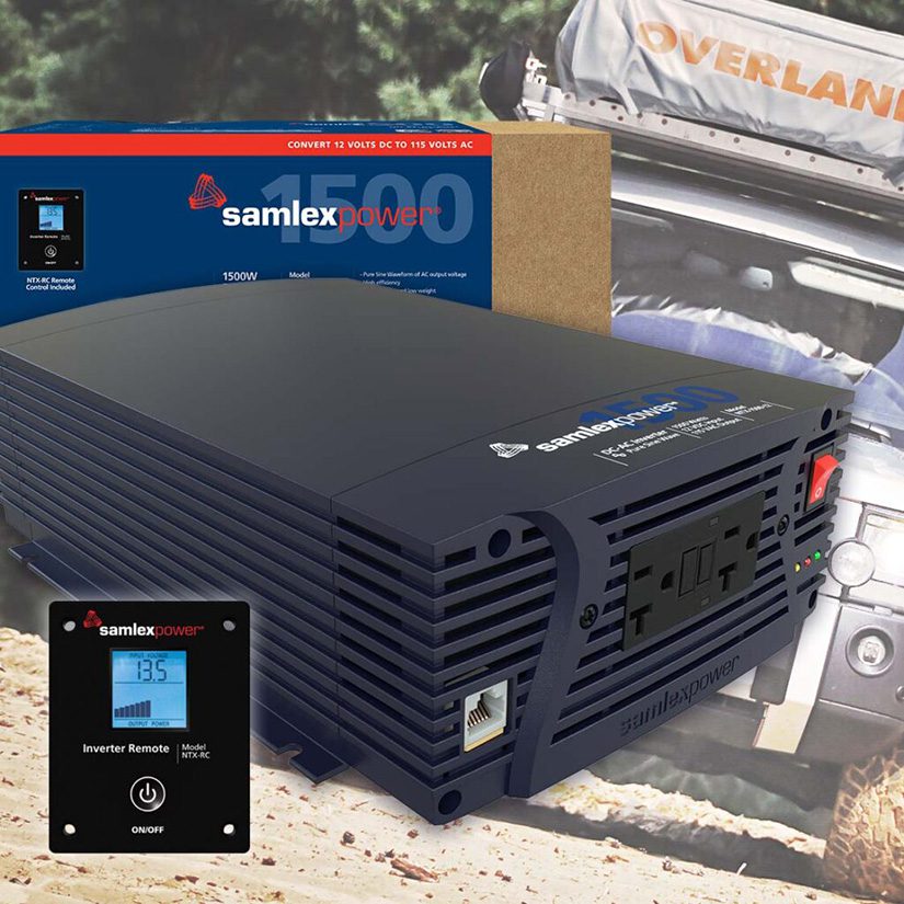 Onduleur à onde sinusoïdale pure Samlex ntx-2000-12 - 2000w