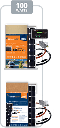 100 Watt Samlex Solar Panel Kit