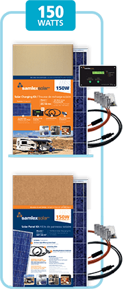 150 Watt Samlex Solar Panel Kit