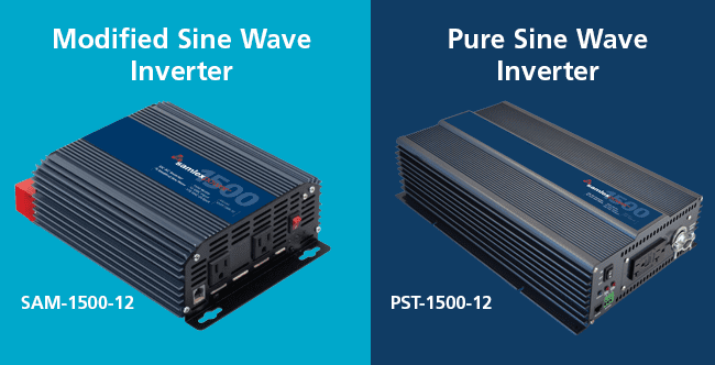 Pure Sine Wave vs. Modified Sine Wave Inverters - Inverter Waveforms