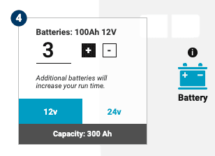 Step 4. Inverter Runtime Calculator