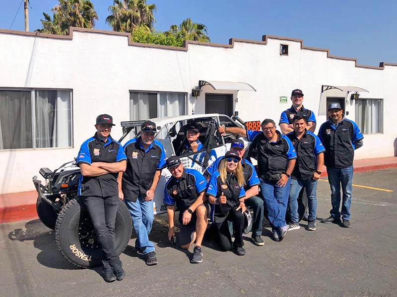 Samlex Offroad race and chase crew for NORRA 1000 in Baja Mexico
