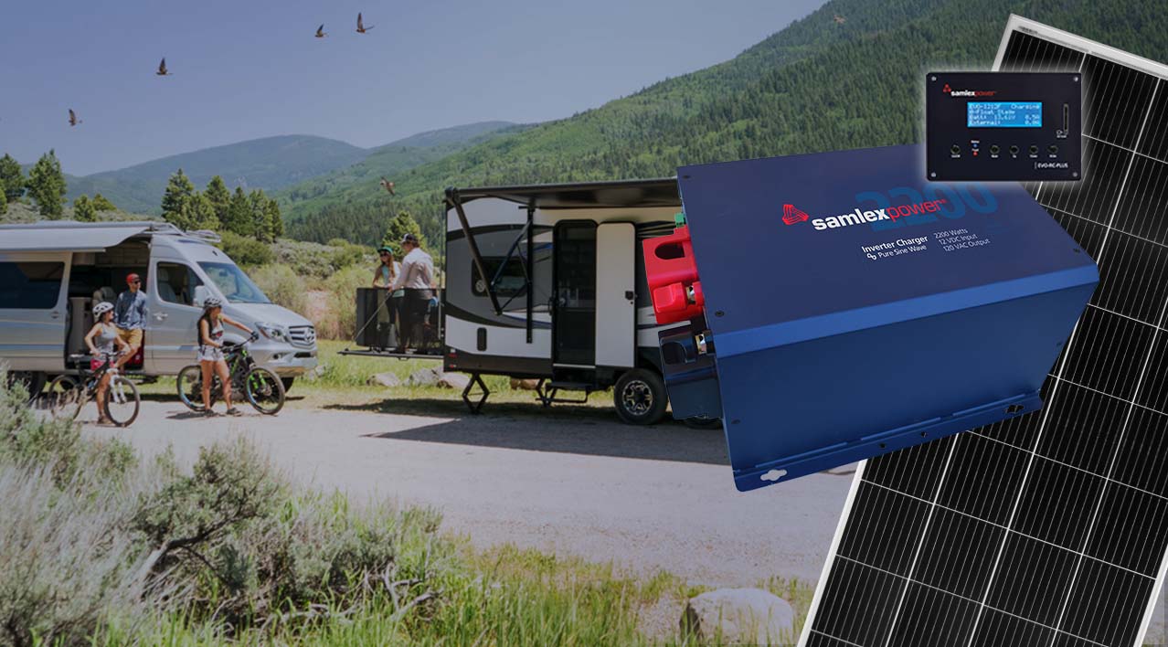 New! RV Solar + Power Inverter Bundles Samlex America