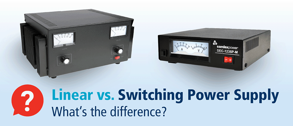 linear vs switching power supply for ham radio